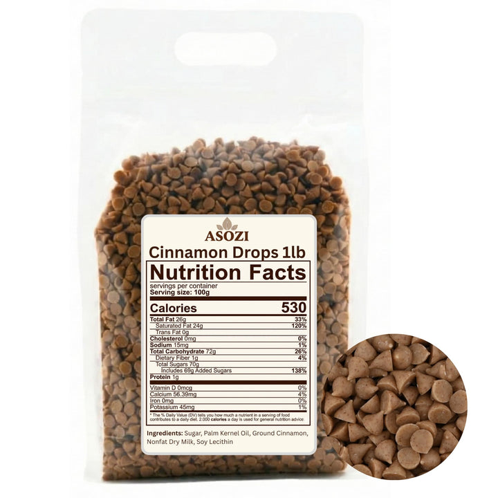 Green Mint Baking Chips - Small Drops for Baking and Candy - 4,000 Drops/Lb Mint Chocolate Chips