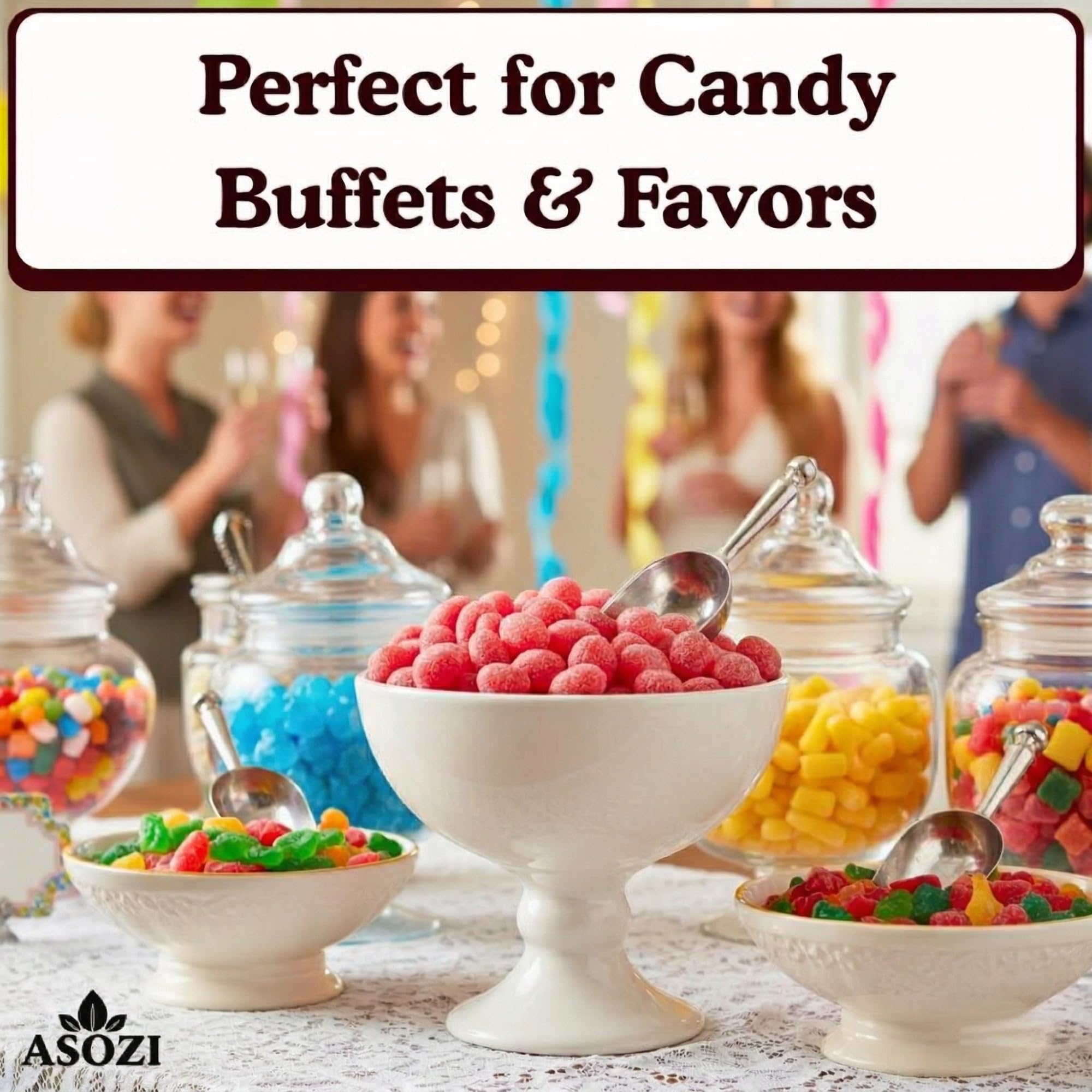 Wild Cherry Drops Hard Candy 2lb- Bulk Pack Claeys Old Fashioned Hard Candy - Cherry Candy Flavor- Sanded with Sugar - Perfect for Sore Throats