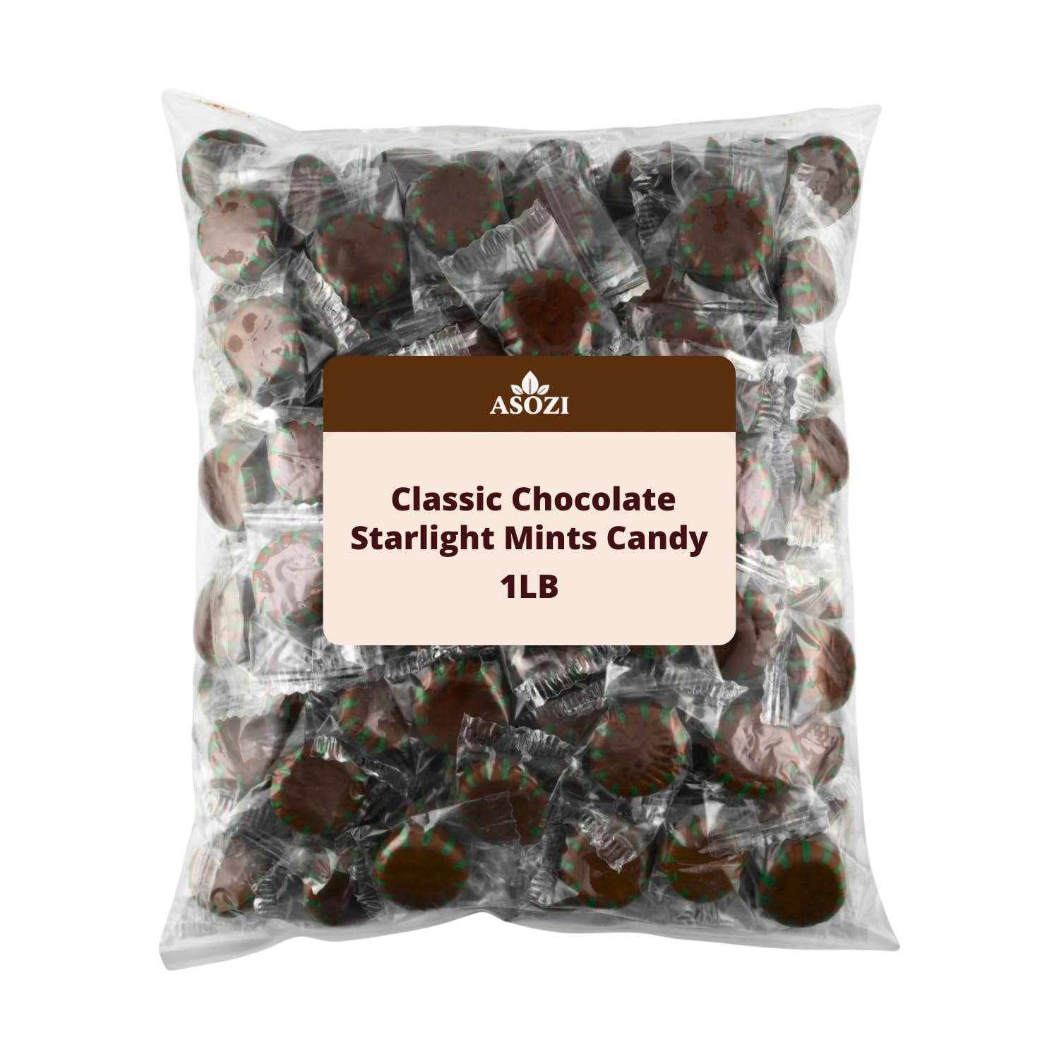 Cinnamon Discs Hard Candy 2 lb - Individually Wrapped Cinnamon Candy Old Fashioned Holiday Suckers - Spicy and Sweet Flavor - Perfect for Valentine's Day and Tasty Treats on the Go by ASOZI