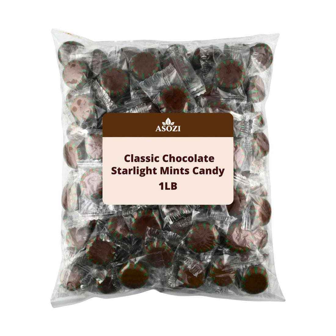 Cinnamon Discs Hard Candy 2 lb - Individually Wrapped Cinnamon Candy Old Fashioned Holiday Suckers - Spicy and Sweet Flavor - Perfect for Valentine's Day and Tasty Treats on the Go by ASOZI