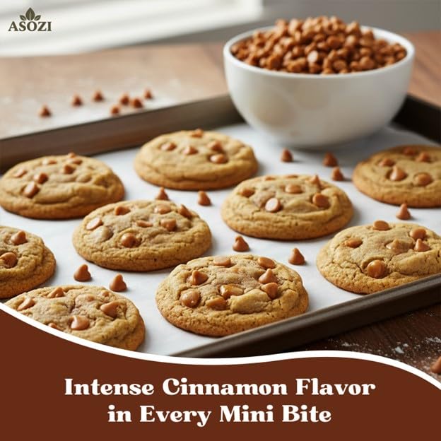 Green Mint Baking Chips - Small Drops for Baking and Candy - 4,000 Drops/Lb Mint Chocolate Chips